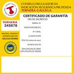 certificado ternera gallega