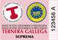 contraetiqueta ternera gallega suprema