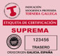 etiqueta ternera gallega suprema