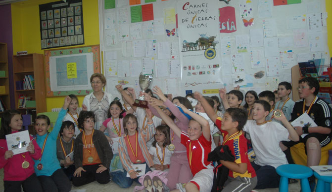 El colegio Lamas de �bade, finalista  en el concurso de investigaci�n Carnes �nicas