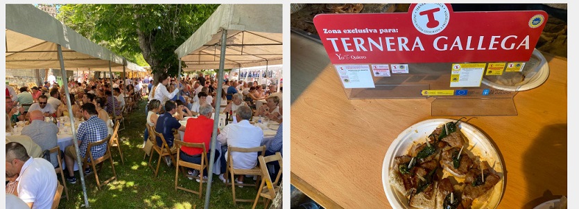 Ternera Gallega festa exaltación Pan de Cea
